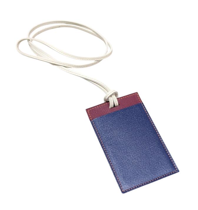 【ストラップ付きが可愛い♪】HERMES カードホルダー HERMES - 激レア エルメス ストラップ カードケース コイン