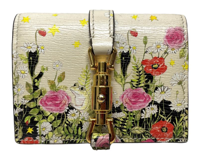 ✨未使用展示品・箱付き✨　GUCCI ミニ財布　ジャッキー　オーストリッチ 楽天市場】グッチ 財布 GUCCI ヒグチユウコ 並木店限定 カード