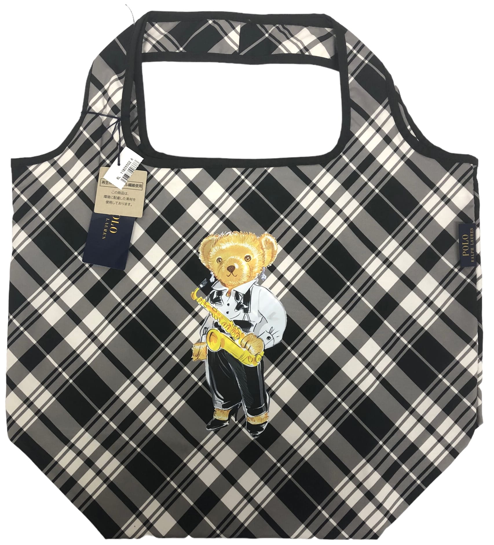 未使用 ポロ ラルフローレン POLO RALPH LAUREN トートバッグ エコ 