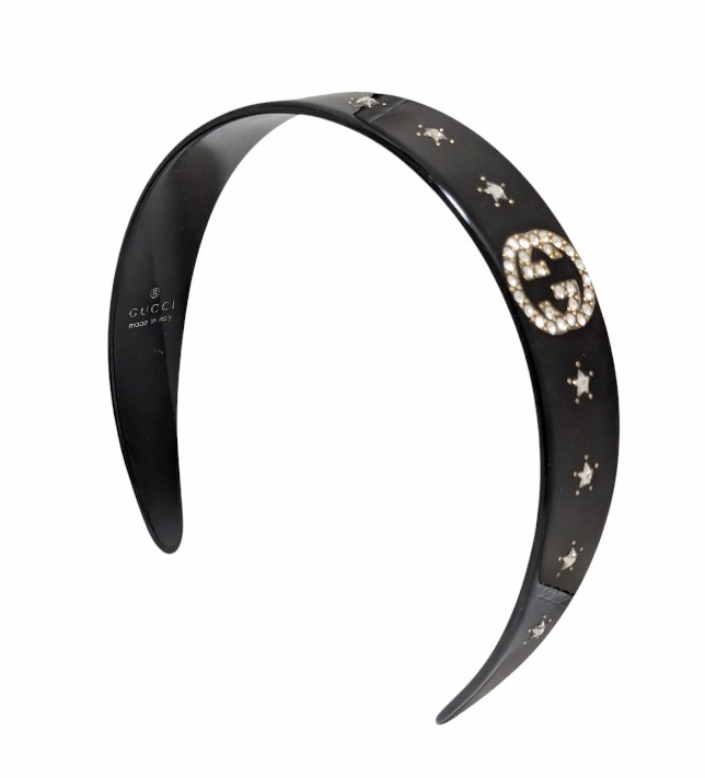 楽天市場】GUCCI（グッチ）GGキャンバス ヘアバンド カチューシャ