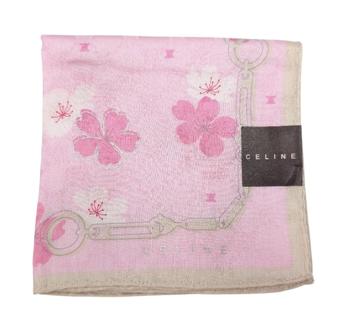 楽天市場】未使用 セリーヌ ハンドタオル ミニタオル ハンカチ 刺繍