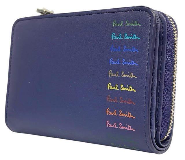 ポール・スミス 二つ折り財布 ターコイズブルー 美品 箱付き 楽天市場】美品 ポールスミス Paul Smith メンズ 二つ折り財布