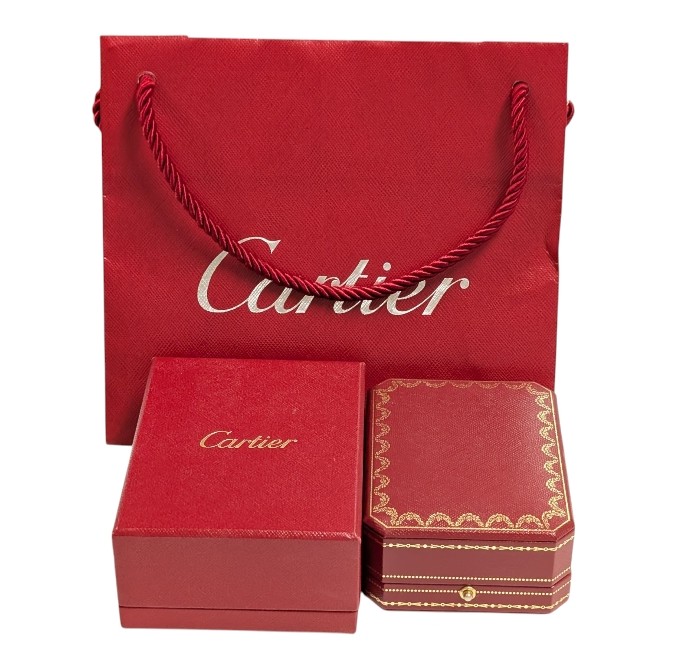 Cartier リング ケース付き 楽天市場】極美品 Cartier カルティエ ペアリング ケース 箱 黒 指輪