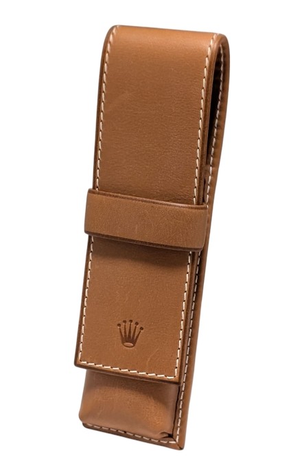 楽天市場】ロレックス 小物 メンズ ノベルティ ペンケース レザー