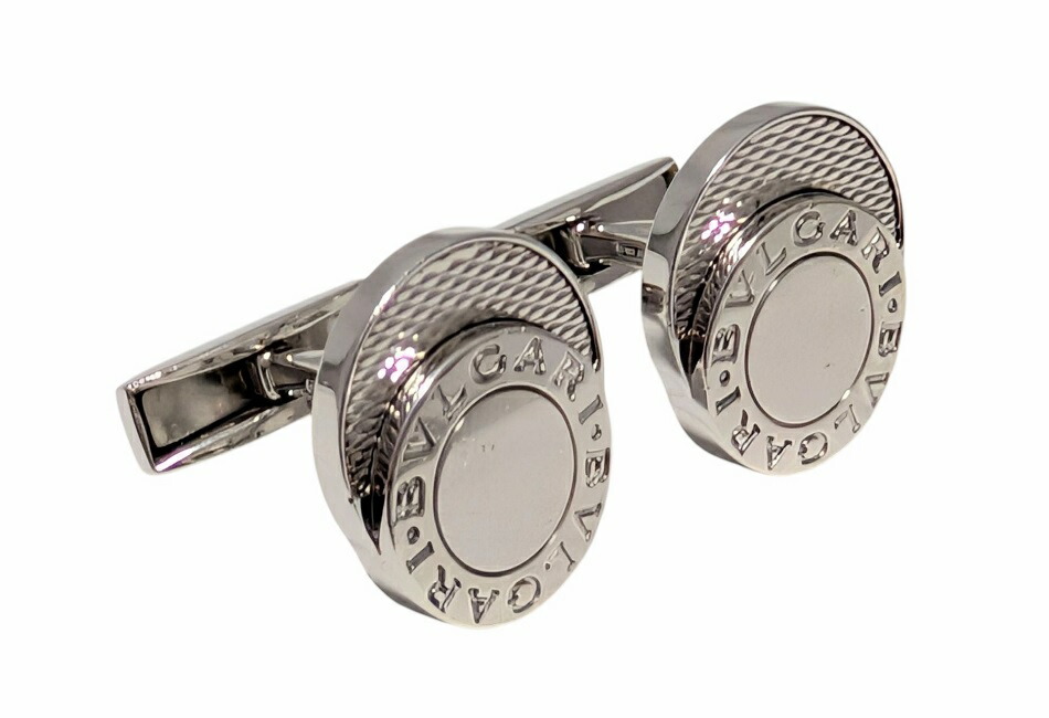 楽天市場】ブルガリ カフス SV925 シルバー カフスボタン