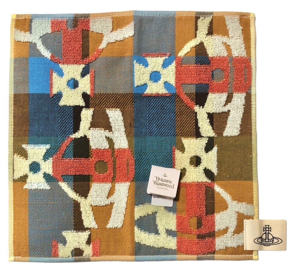 レア VivienneWestwood 日本製 ベレー ハンチング　刺繍 オーブ 楽天市場】未使用 ヴィヴィアンウエストウッド ハンカチ 日本製