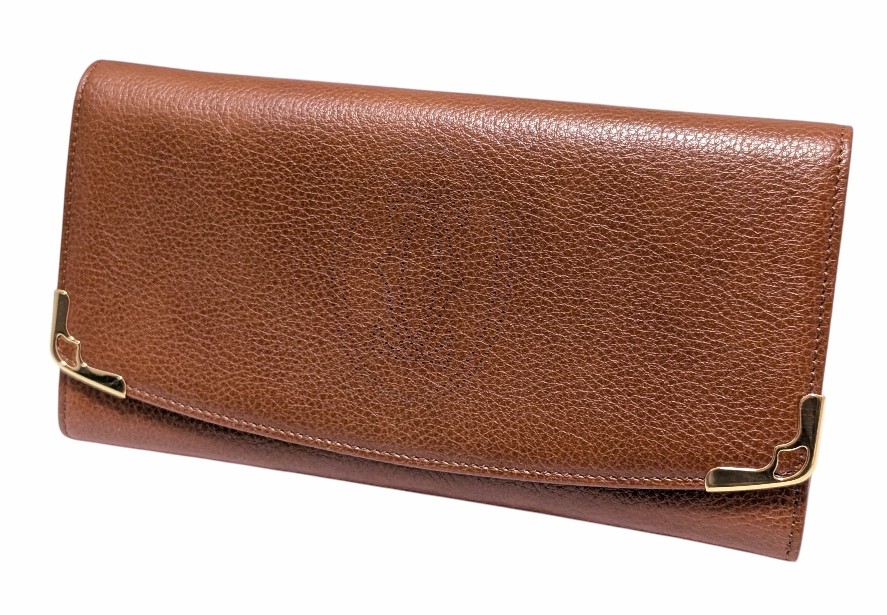 楽天市場】カルティエ 長財布 ブラック マルチェロ 黒 クロコダイル