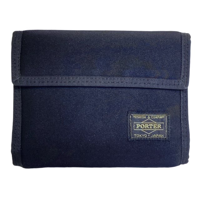 ポーター 手帳カバー 6穴式 ブラック 黒 システム手帳 メンズ レディース PORTER ベルクロ 吉田かばん 【中古】|ブランドショップ 将軍