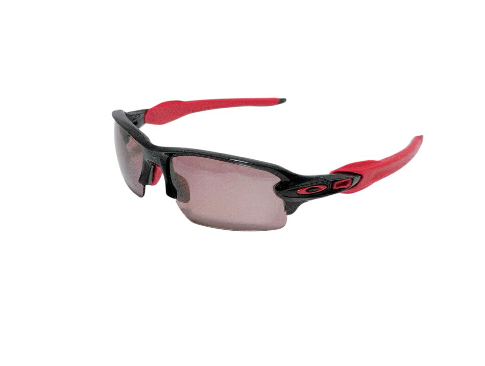 オークリー サングラス フラック 2.0 FLAK 2.0 OO9295-08 純正 偏光レンズ POLARIZED ポリッシュブラック レッドイリジウム 男女兼用 アジアンフィット OAKLEY スポーツサングラス 【中古】