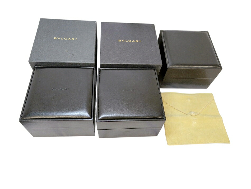 ブルガリ ケース 箱 時計用 付属品のみ　3個セット　BOX ボックス　空箱　時計ケース　BVLGARI　空き箱 化粧箱 【中古】