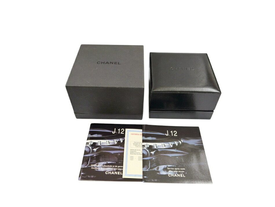 シャネル CHANEL 時辰儀用 箱のみ J12 空箱 時辰儀用 箱 ボックス席 BOX 時辰儀入れもの 時辰儀納める 入れもの 【中古】
