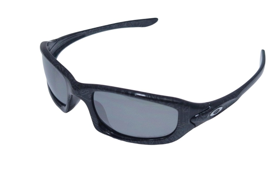 新品同様 オークリー サングラス ファイブス FIVES 4.0 ブラックテキスト BLACK With Silver Text ブラックイリジウム 偏光レンズ POLARIZED メンズ レディース OAKLEY 【中古】｜ブランドショップ 将軍
