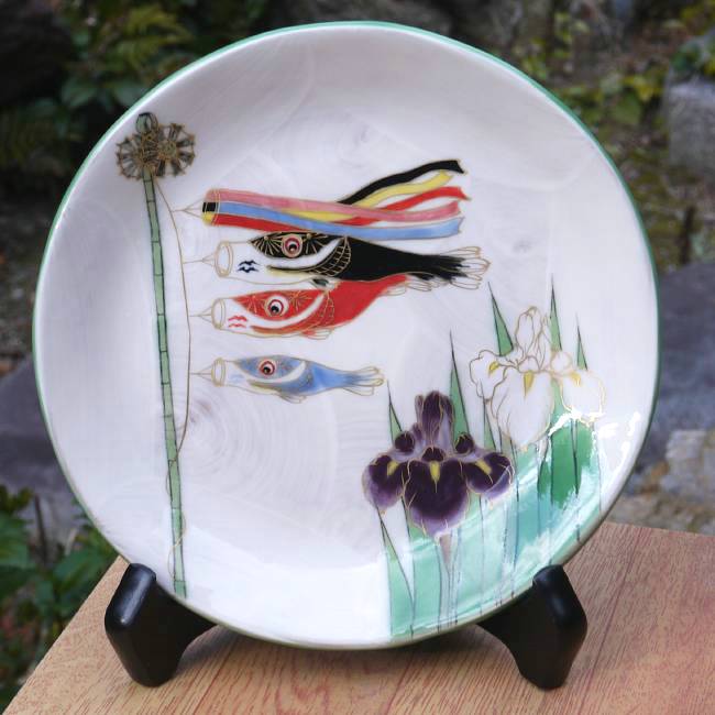 楽天市場】京焼 清水焼 花結晶銘々皿揃え 陶あん : 京焼清水焼専門店