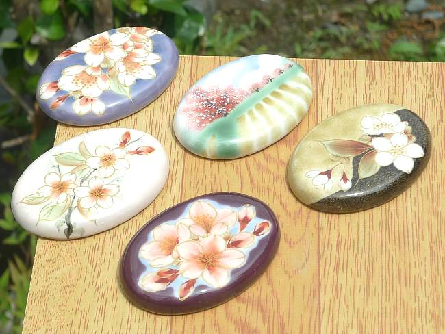 楽天市場】京焼 清水焼 花うつろい箸置きセット 陶あん : 京焼清水焼