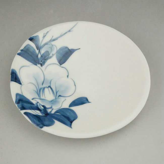 楽天市場】京焼 清水焼 白掛五草花楕円皿 紅葉単品 : 京焼清水焼専門店