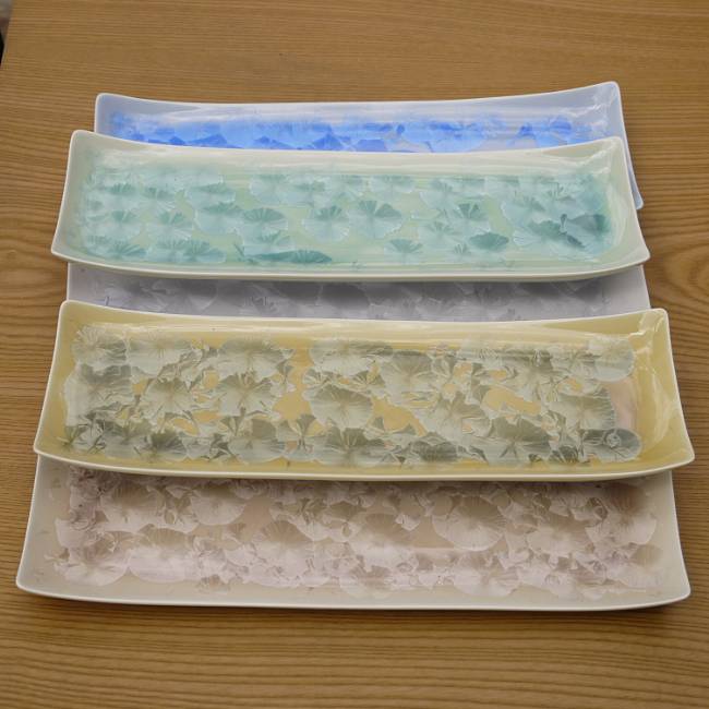 楽天市場】京焼 清水焼 花結晶銘々皿揃え 陶あん : 京焼清水焼専門店