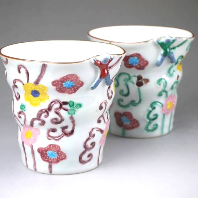 楽天市場】京焼 清水焼 一閑人青交趾湯飲み 昇峰 大単品 : 京焼清水焼