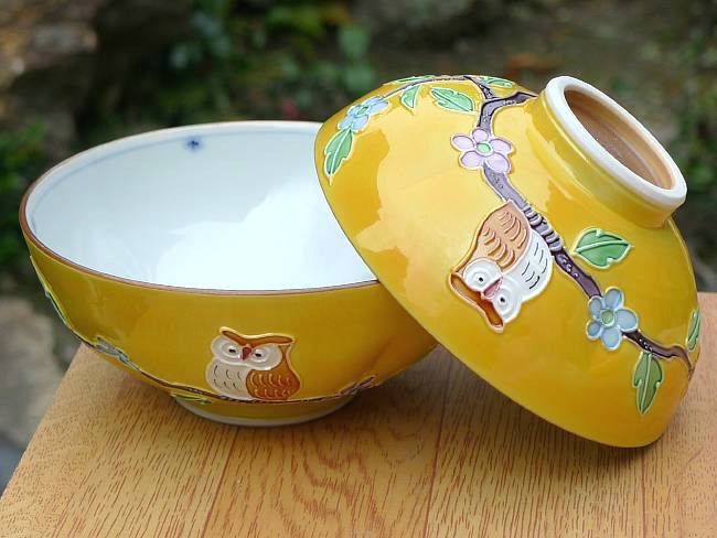 楽天市場】京焼 清水焼 黄交趾宝尽し夫婦茶碗 昇峰 : 京焼清水焼専門店