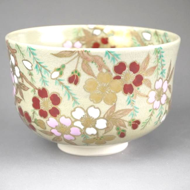 楽天市場】京焼 清水焼 茶道具 抹茶碗 茶碗 藤平正文 紫陽花
