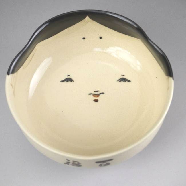 楽天市場】京焼 清水焼 お福抹茶茶碗(百福）与し三 : 京焼清水焼専門店