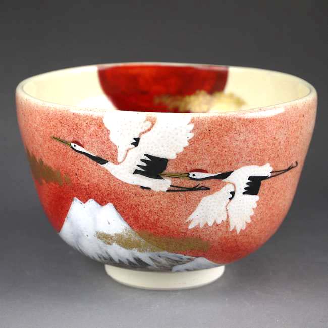 楽天市場】京焼 清水焼 醍醐桜抹茶碗 剛 : 京焼清水焼専門店 松韻堂