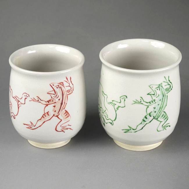 楽天市場】美濃焼 陽明庵 加藤直彦作 夫婦湯呑お茶のふじい・藤井茶舗