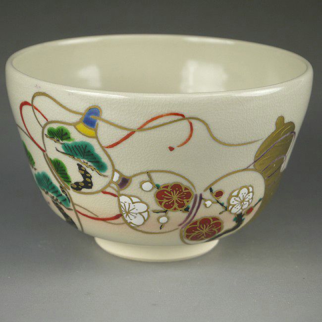 楽天市場】京焼 清水焼 茶道具 抹茶碗 茶碗 藤平正文 紫陽花 あじさい