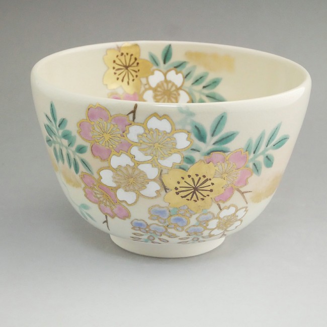 楽天市場】京焼 清水焼 茶道具 抹茶碗 茶碗 藤平正文 紫陽花 あじさい