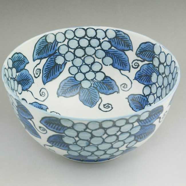 楽天市場】京焼 清水焼 柿釉 綴じ目 大鉢 化粧箱入りPZN-072