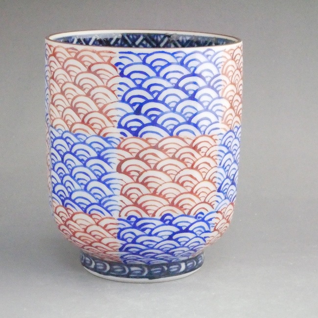 楽天市場】京焼 清水焼 一閑人青交趾湯飲み 昇峰 大単品 : 京焼清水焼