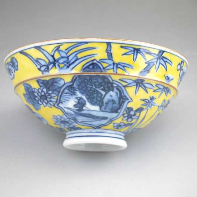 楽天市場】京焼 清水焼 左馬ご飯茶碗 大(薄呉須）芳山 : 京焼清水焼