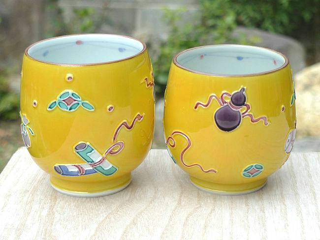 楽天市場】京焼 清水焼 一閑人青交趾湯飲み 昇峰 大単品 : 京焼清水焼