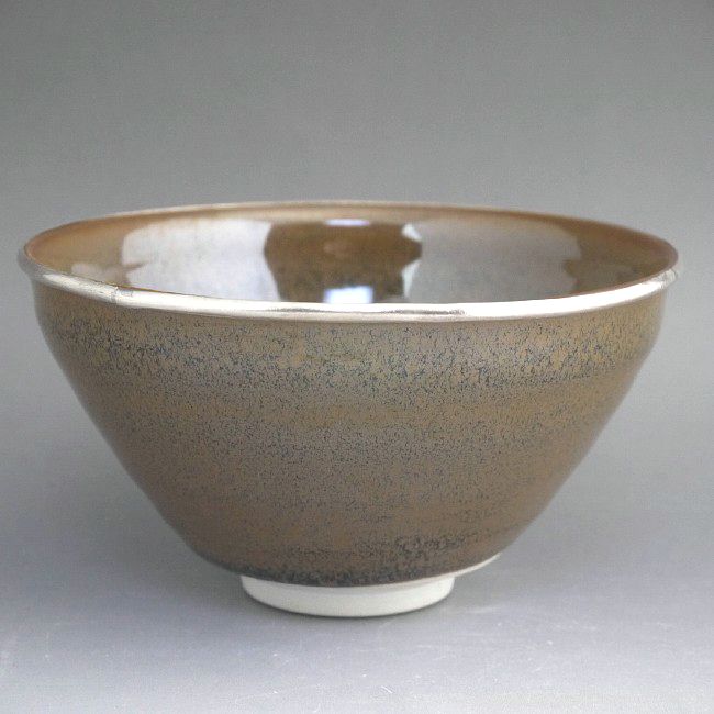 京焼 清水焼 灰被天目茶碗　定一 11,060円