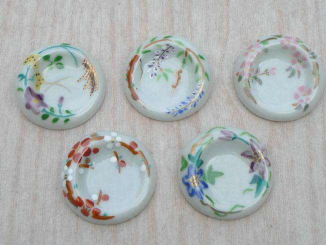 楽天市場】京焼 清水焼 実り箸置きセット 芳山 : 京焼清水焼専門店 松韻堂