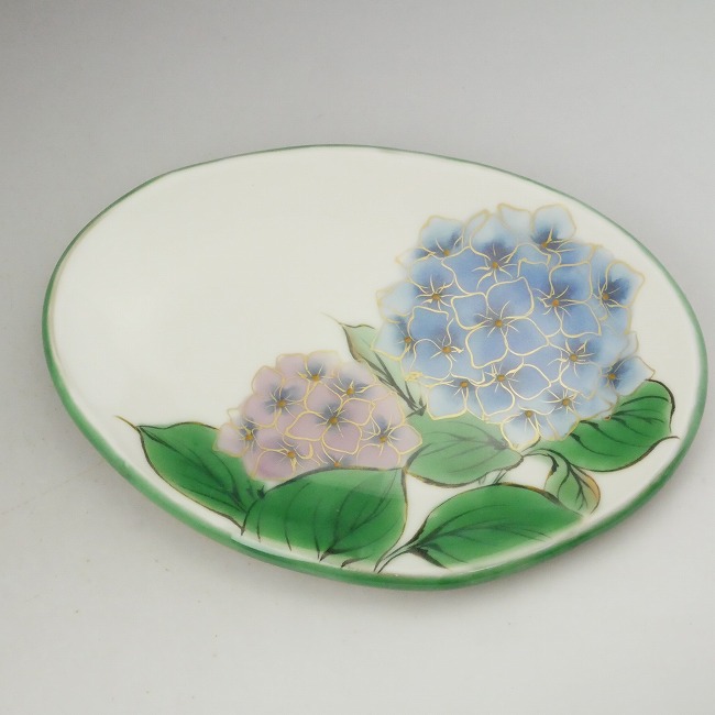 楽天市場】京焼 清水焼 白掛五草花楕円皿 紅葉単品 : 京焼清水焼専門店