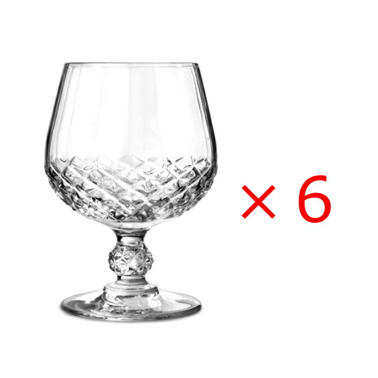 （6個販売） CRISTAL DARQUES（クリスタルダルク） ロンシャン ブランデー 320 /エレガント 上品 煌びやか グラス ブランデー かわいい 可愛い 綺麗 きれい パーティー おもてなし 誕生日 ゲスト 送料無料 11,512円