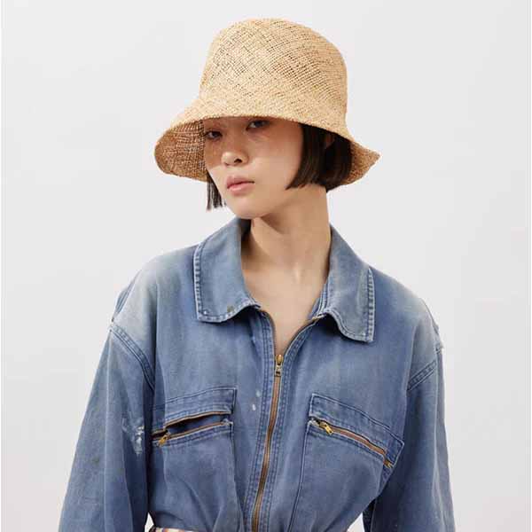 【La Maison de Lyllis (ラ 住み家 ド リリス) 】CLOCHE (NATURAL) / 深深かぶれて好いたらしいな影ぼうし 成年者かんかん帽帽 一般受け