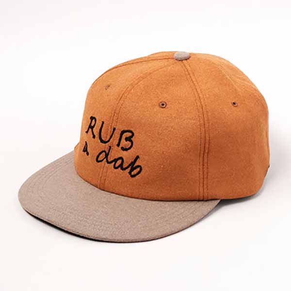 【CA4LA カシラ】RAD CAP (ORANGE) /  刺繍 ベースボールキャップ ユニセックス ロゴ刺繍キャップ