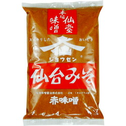仙台みそ 10kg(1kg×10袋×１箱) 赤みそ こしタイプ 仙台味噌醤油 業務用◇ジョウセン 関東近県送料無料 ◎