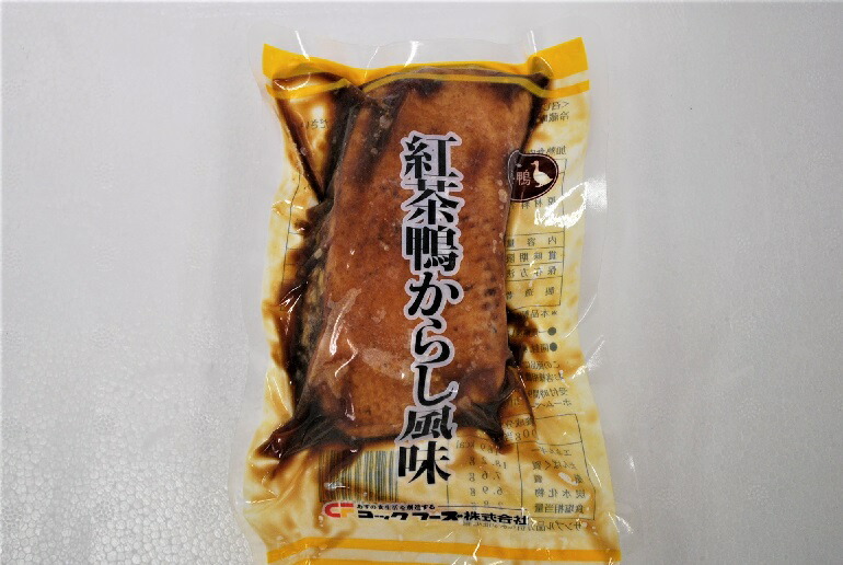 【送料無料】（沖縄・離島は除く）<br>紅茶鴨ロース焼辛子風味（２００ｇ×２０枚）<BR>簡単 うまい お手軽 ストック食材 おせち料理 花見弁当 おつまみ 宅飲み 家飲み 日本酒 ビール 焼酎 パーティー ピクニック ホームパーティー オードブルコスパ 最良