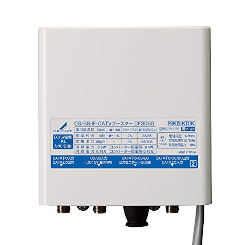 楽天市場】日本アンテナ FTTH用端末補償ブースター FDB30S(10