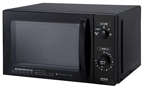 ZEPEAL ゼピール 7Lヘルツフリー単機能電子レンジ DR-G1721F ブラック｜ショウマーケット