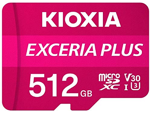 KIOXIA microSD記憶装置歌留多 512GB 社会階級10 UHS素早さ社会階級3 EXCERIA PLUS KMUH-A512G TV・オーディオ・カメラ-メモリーカード-SDメモリーカード