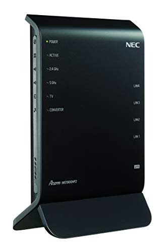 NEC 11ac相応う 1300＋600Mbps 無線電話ローカルエリアネットワークルーター（親機単体）Aterm WG1900HP2 PA-WG1900HP2