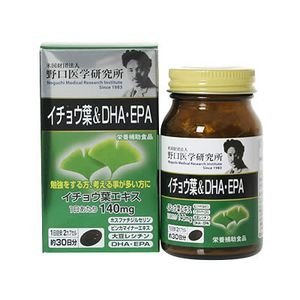 野口医学研究所　イチョウ葉＆ＤＨＡ・ＥＰＡ　お徳な６個セット
