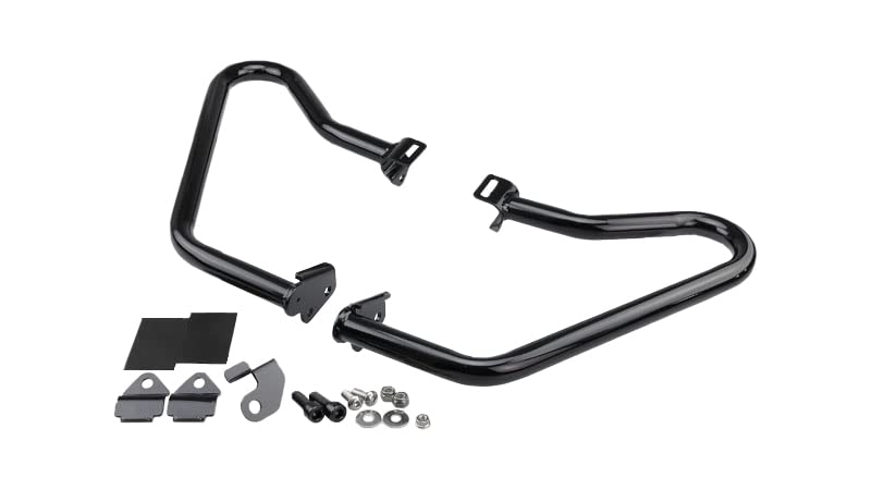 キジマ(Kijima) レブル250/CL250('17-'24) エンジンガード スチール製 ブラック 405-238 HONDA REBEL