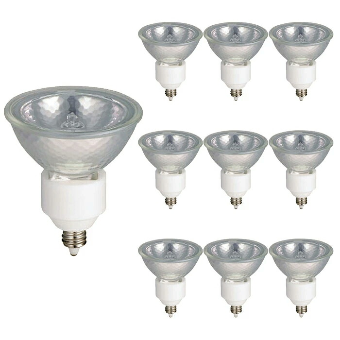 JR12V50WLNKEZH ウシオ ダイクロハロゲン電球 Φ50 スーパーライン 狭角 口金EZ10 10個セット JR12V50WLN/K/EZ-H