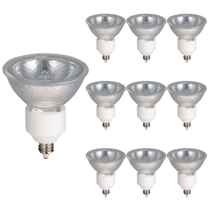 JR12V50WLWWKEZH ウシオ ダイクロハロゲン電球 Φ50 スーパーライン 超広角 口金EZ10 10個セット JR12V50WLWW/K/EZ-H