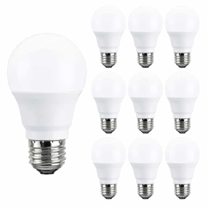 LDA7NH60W2 東芝 LED白熱電球 原則として白熱電球手合い 60W形好いかげんに 昼白いこと 5000K 口金E26 10個書き割り LDA7N-H/60W/2