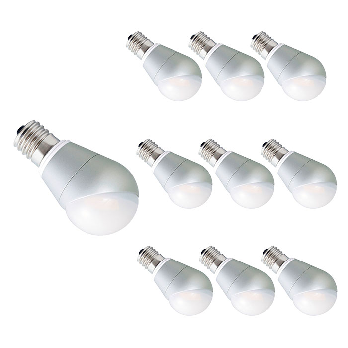 LDA6DE17BH パナソニック LED白熱電球 小っちゃい白熱電球手合い 曲がった据え置き専用手合い 40W形好いかげんに 昼光色 口金E17 10個書き割り LDA6D-E17/BH